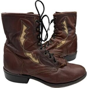 Laredo Women's Brown and Black Boots